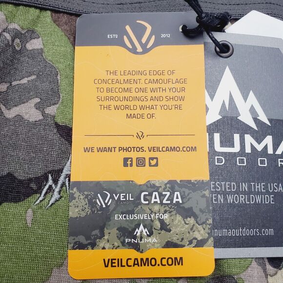 Pnuma Hunting Base Layer Caza Pants Mens XL Green Camo 100% Merino Wool New LOGO - Picture 9 of 14